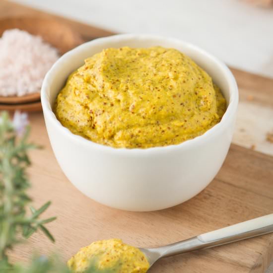 Raw Homemade Mustard