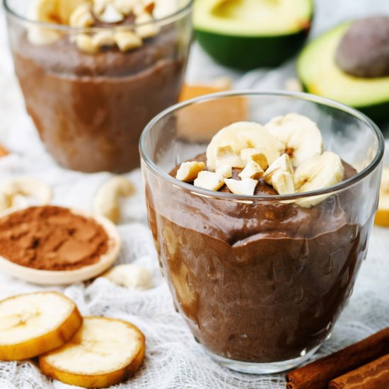 Simple Chocolate Hazelnut Mousse