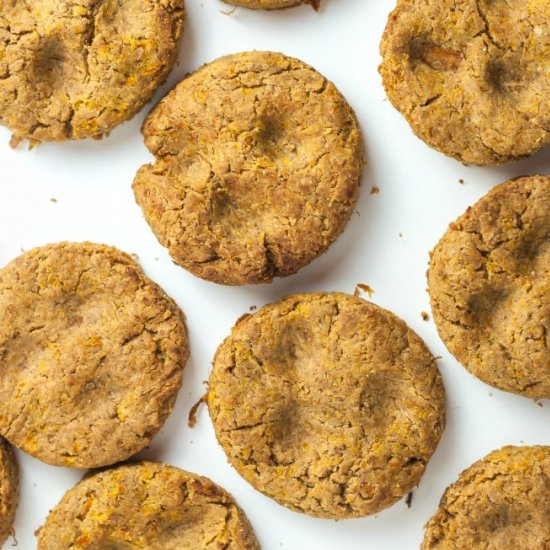 Carrot & Peanut Butter Dog Treats