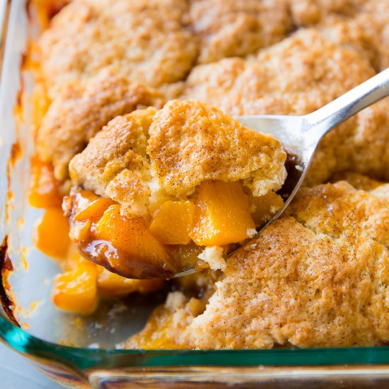 Fresh Peach Cobbler