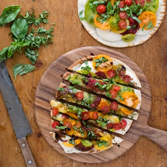 Griled Caprese Pizza