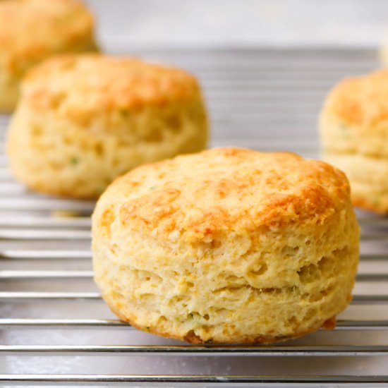 Parmesan & Chives scones