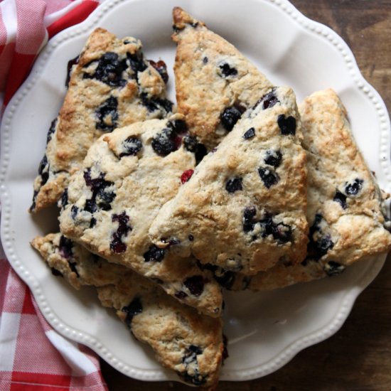 The Best Blueberry Scones