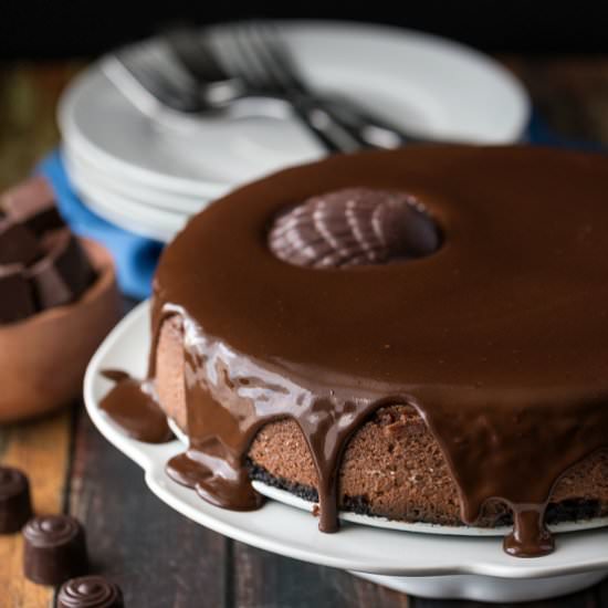 Saint Lucian Chocolate Cheesecake