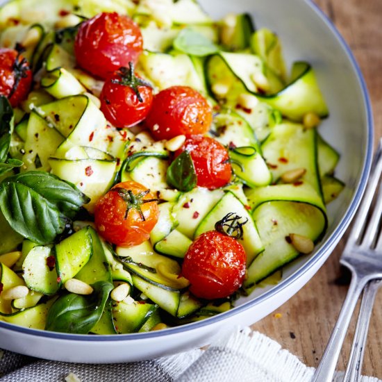 Zucchini Pappardelle