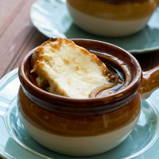 French Onion Soup with Vidalias