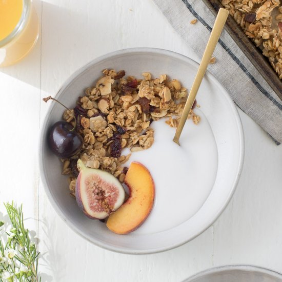 Nutty & Seedy Dried Fruit Granola