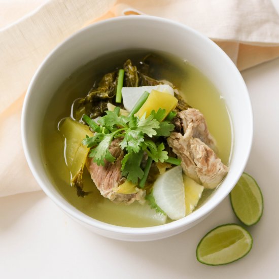 Thai Pork Ribs Soup