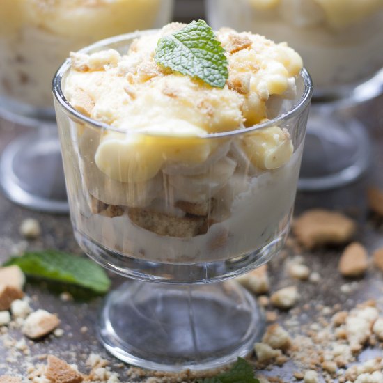 Ice Cream Banana Pudding Trifle