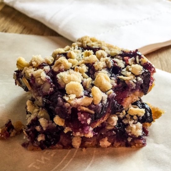 Blueberry Oatmeal Crumble – GF