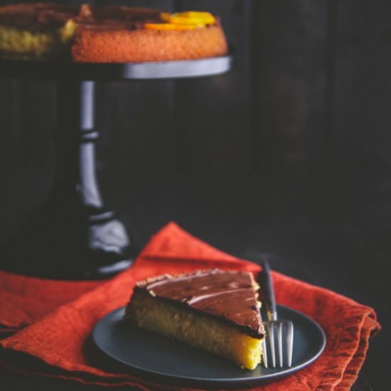 Orange Chocolate Almond Cake