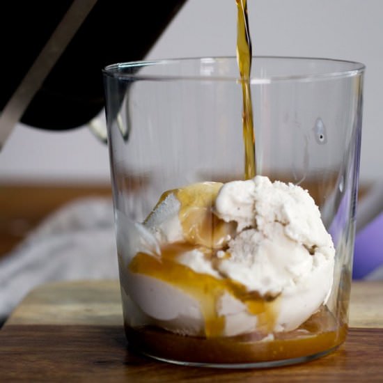 Vegan Coconut Cold Brew Float