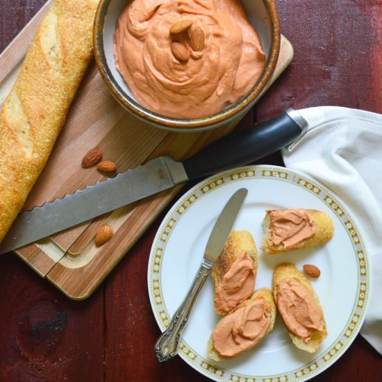 Roasted Tomato Almond Dip