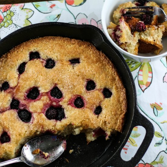 Gluten-free Blackberry Cobbler