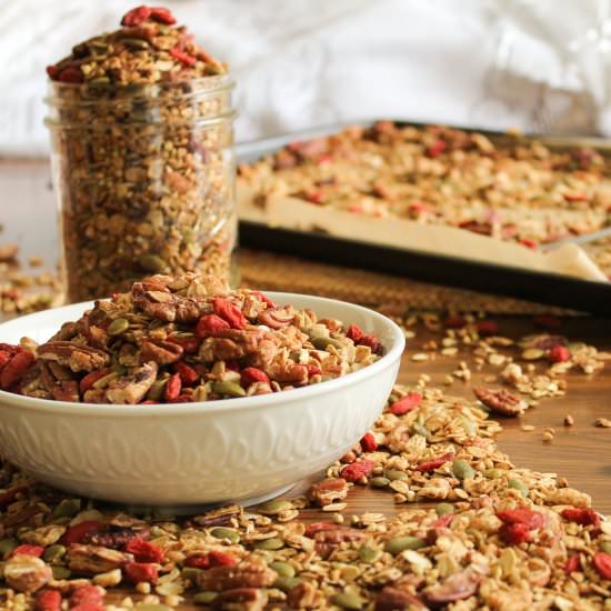 Maple Cinnamon Granola