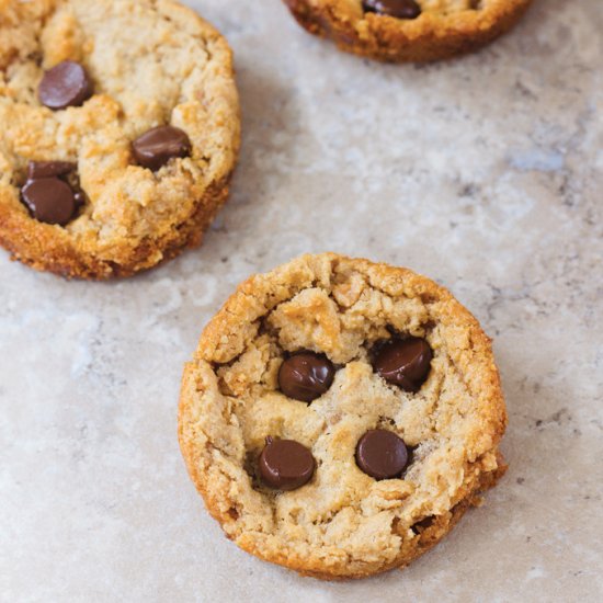 Muffin Tin Peanut Butter Cookies