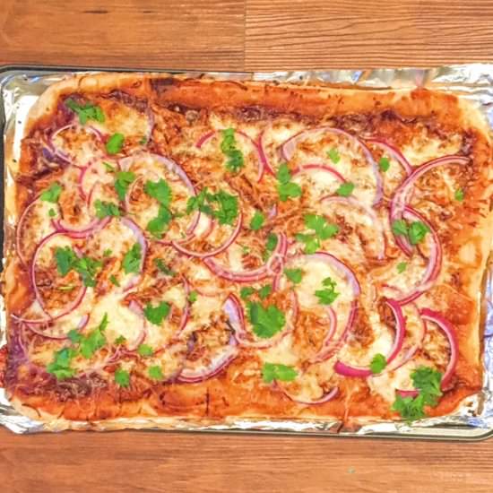 Copycat CPK Barbecue Chicken Pizza