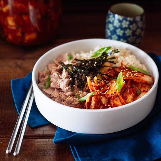 Kimchi Tuna Rice