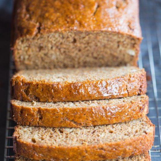 Cinnamon Applesauce Bread