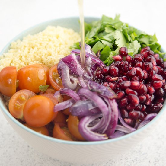 Couscous Pomegranate Salad