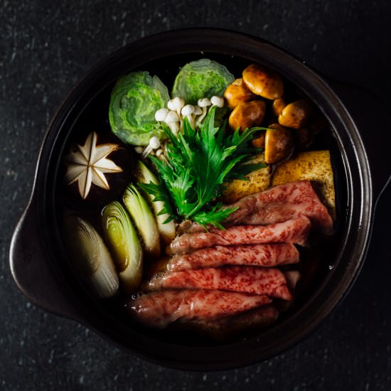 Wagyu sukiyaki