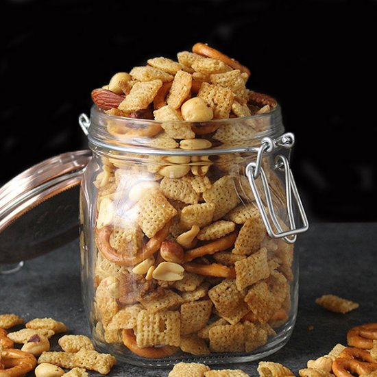 Coconut Oil Chex Mix