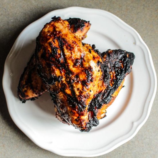 Sweet and Spicy Grilled Chicken