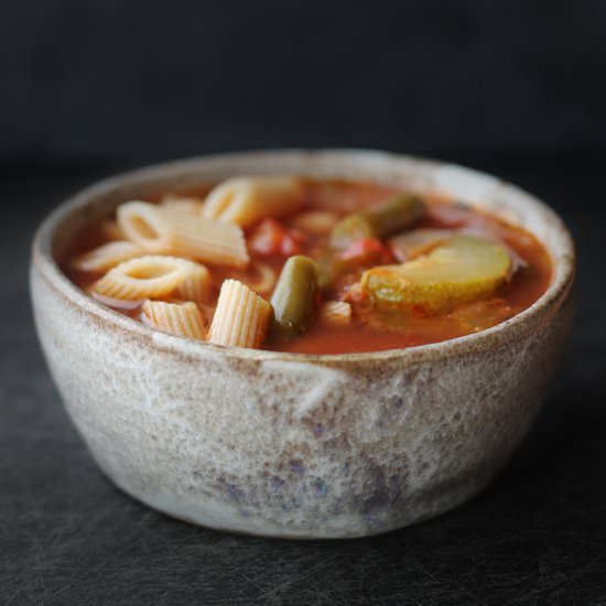 Easy Vegan Minestrone