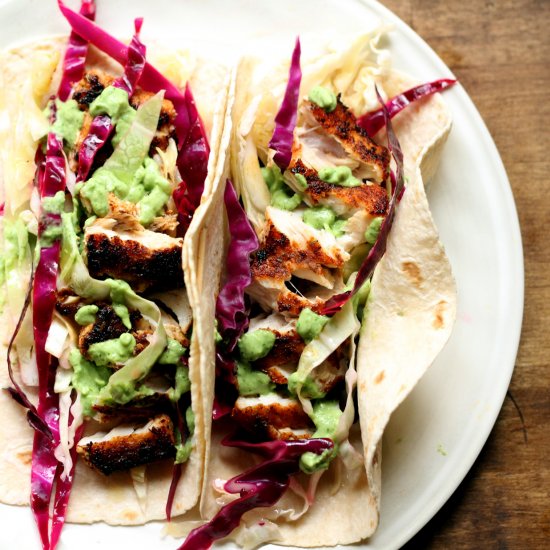 Savory Blackened Fish Tacos