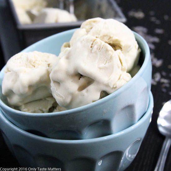 Honey Lavender Ice Cream