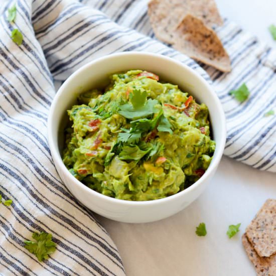 Kimchi Bacon Guacamole