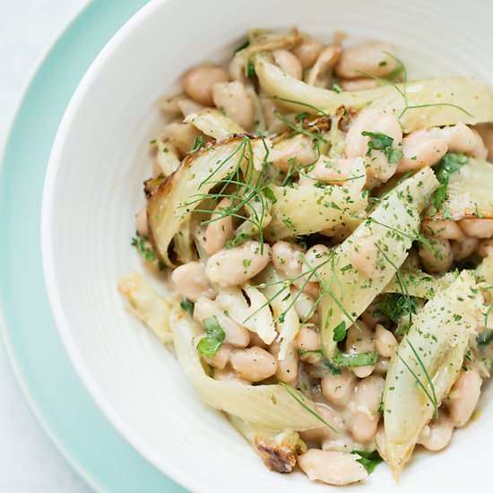 Fennel Cannellini Bean Salad