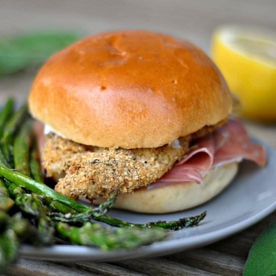 Chicken Saltimbocca Sandwiches