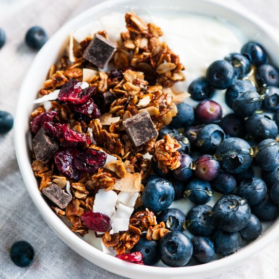 DarkChocolate Cherry Granola