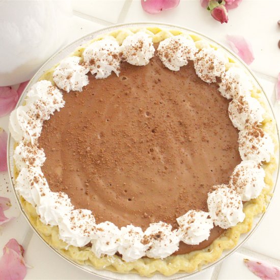 3 Ingredient Chocolate Pie