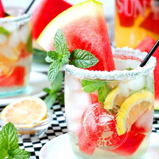 Watermelon Mint Infusted Green Tea