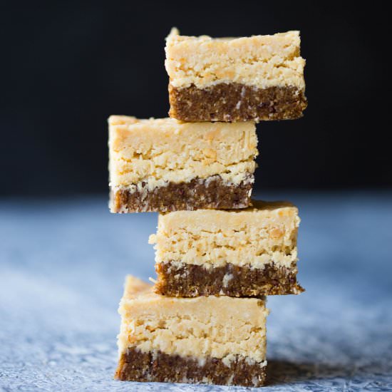 Coconut Peanut Date Bars