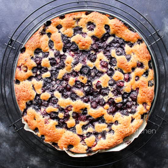 Blueberry cake