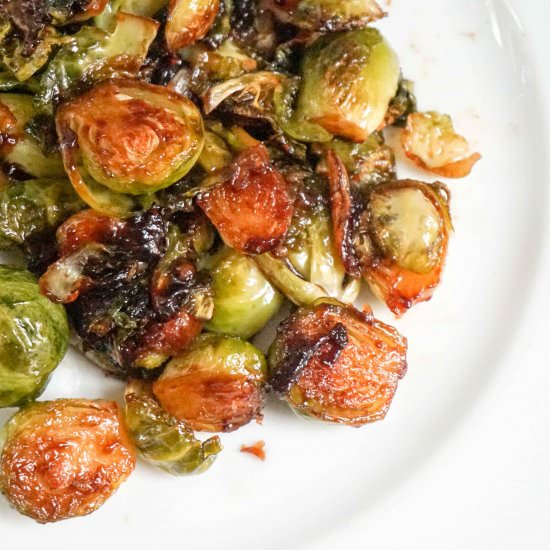 Brussels Sprouts with Hoisin