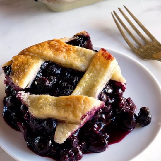 Blueberry Slab Pie