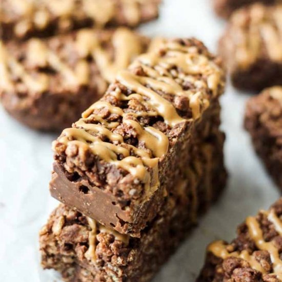 Chocolate PB Protein Bars