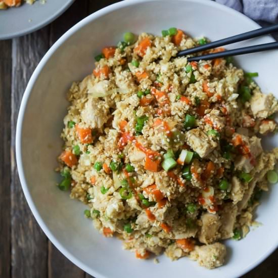 Cauliflower Chicken Fried Rice