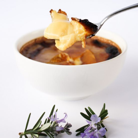 Rosemary Creme Brûlée