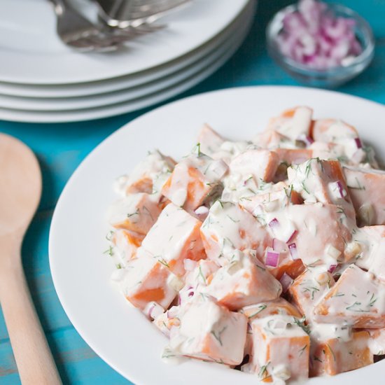 Easy Southern Sweet Potato Salad