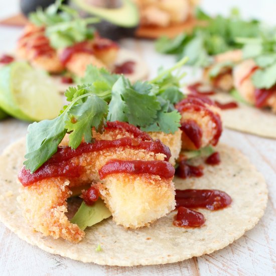 15 Minute Crispy Shrimp Tacos