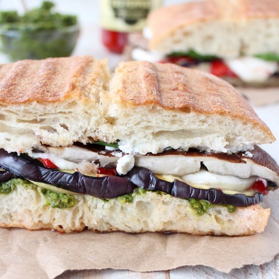 Grilled Vegetable Italian Panini