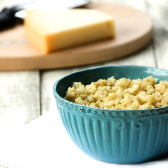 Cauliflower Crumbles with Parmesan