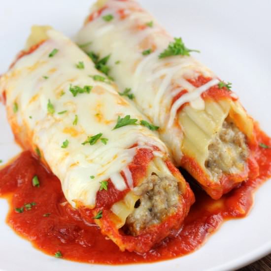 Stuffed Manicotti