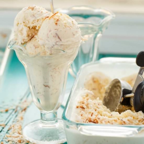 Toasted Coconut Ice Cream