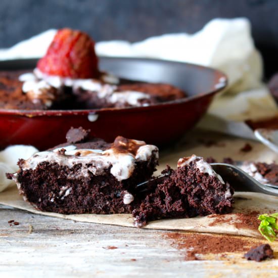 Skillet Mocha Brownie